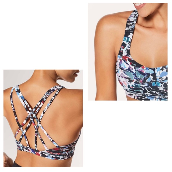 LULULEMON Free To Be Serene Sport Bra Size 8 - Picture 2 of 5